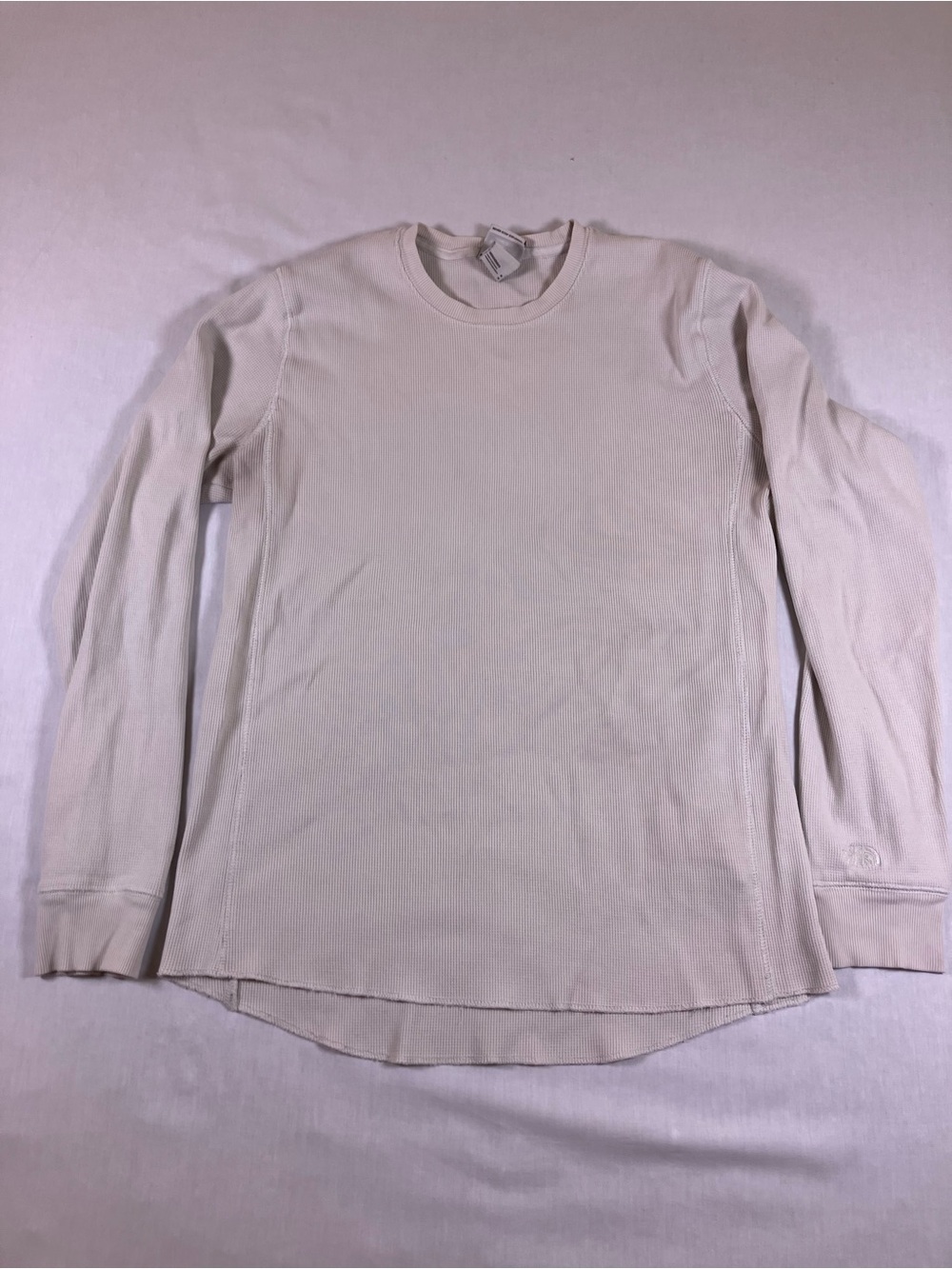 The North Face Men's Long-Sleeve Crewneck Thermal - Cream